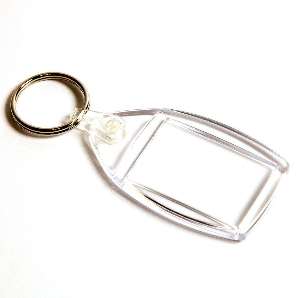 35 x 24mm P6 Insert Keyring - Pack of 50