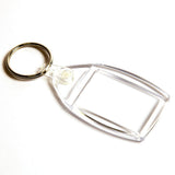 35 x 24mm P6 Insert Keyring - Pack of 50