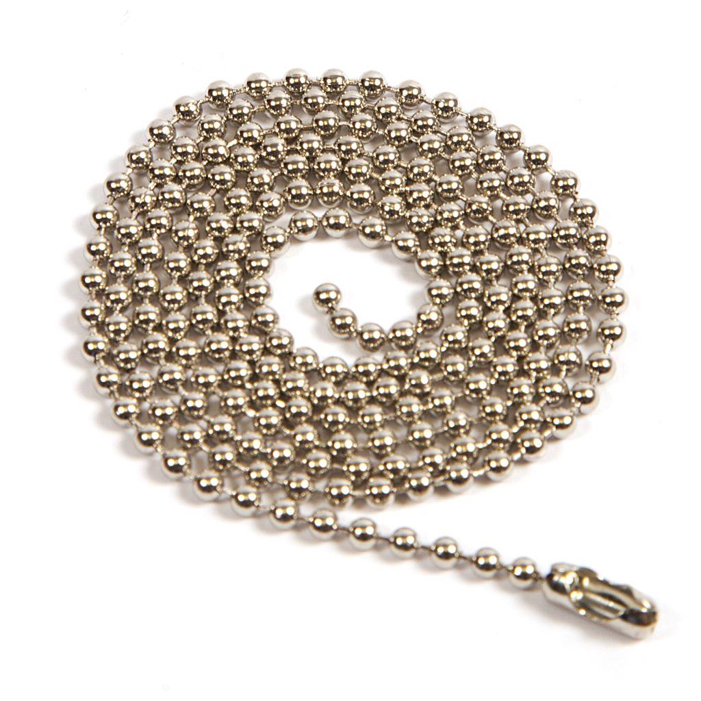 760mm / 30 inch x 2.4mm Ball Chain - Pack of 50