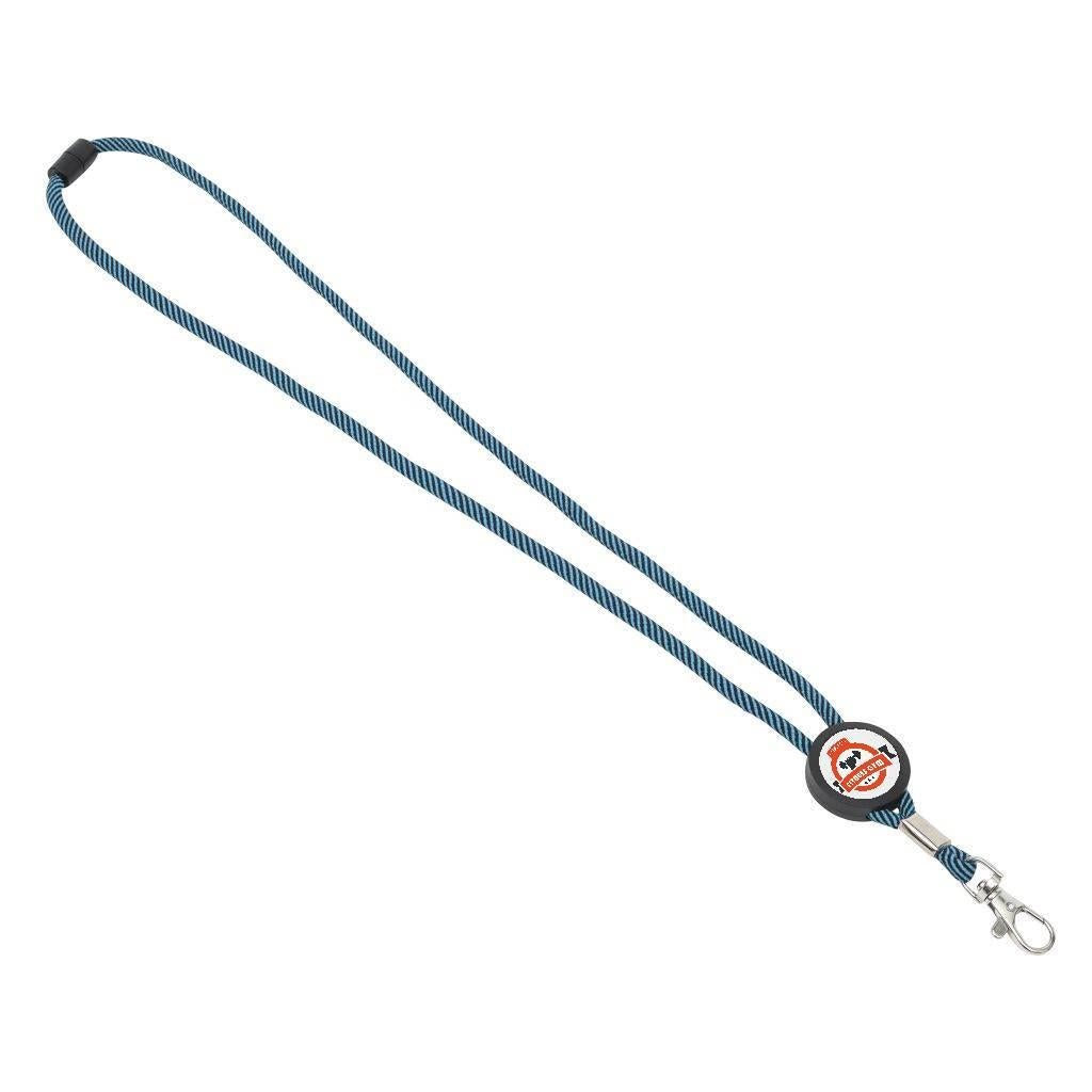 Blue Lanyard 25mm Round - Pack of 100