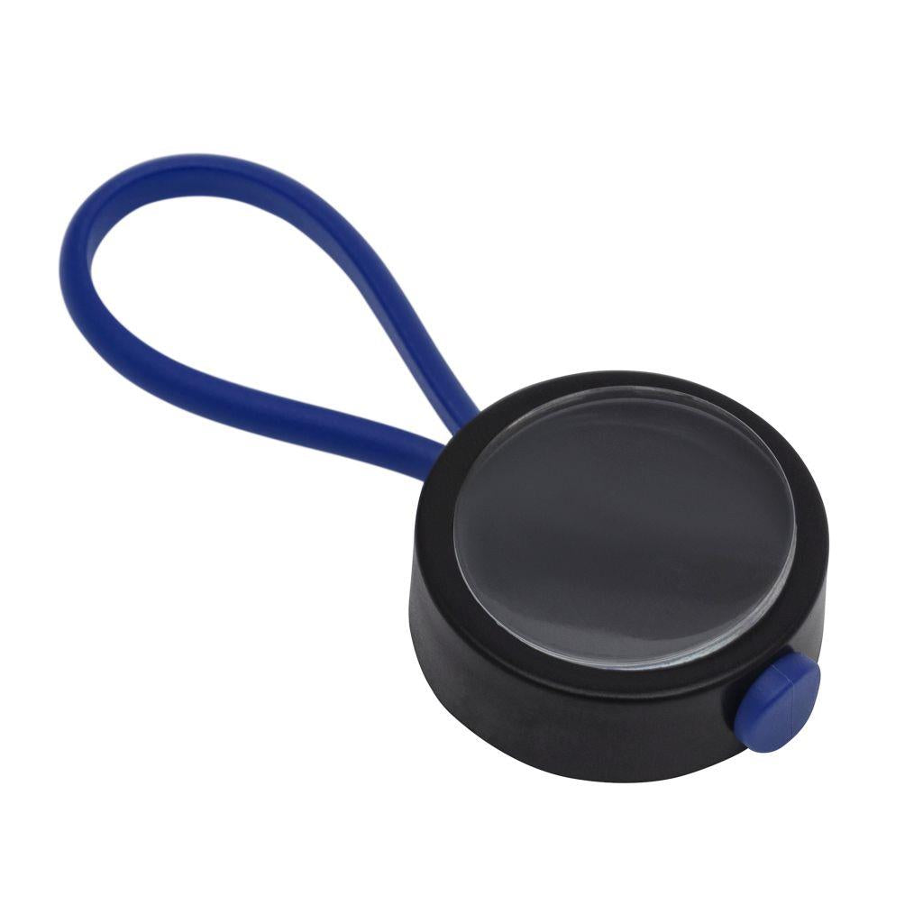 Blue Loop Key Fob 25mm Round - Pack of 100