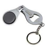 Black Key Fob, Bottle Opener & Nail Clipper - Pack of 100