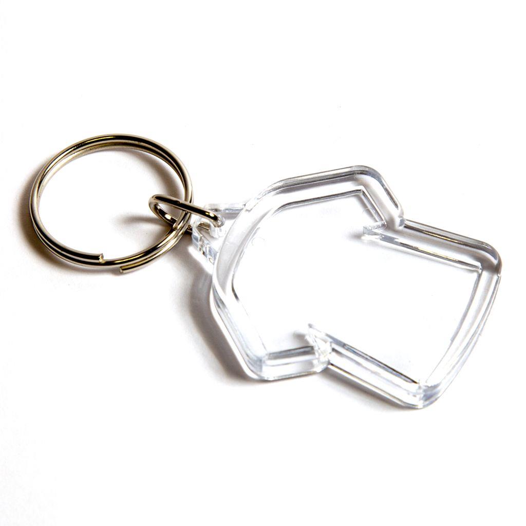 Shirt Shaped Plastic Key Fob - Pack of 100