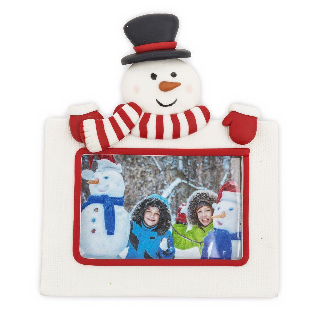 Snowman Christmas Fridge Magnet 70 x 45mm - Pack of 12