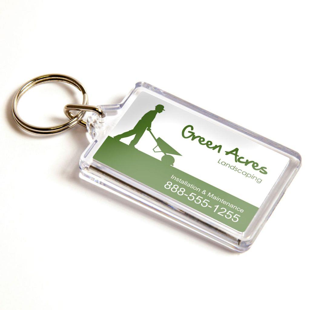 50 x 30mm G1 Insert Keyring - Pack of 50