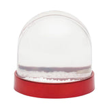 Metallic Red Glitter Dome - Pack of 36