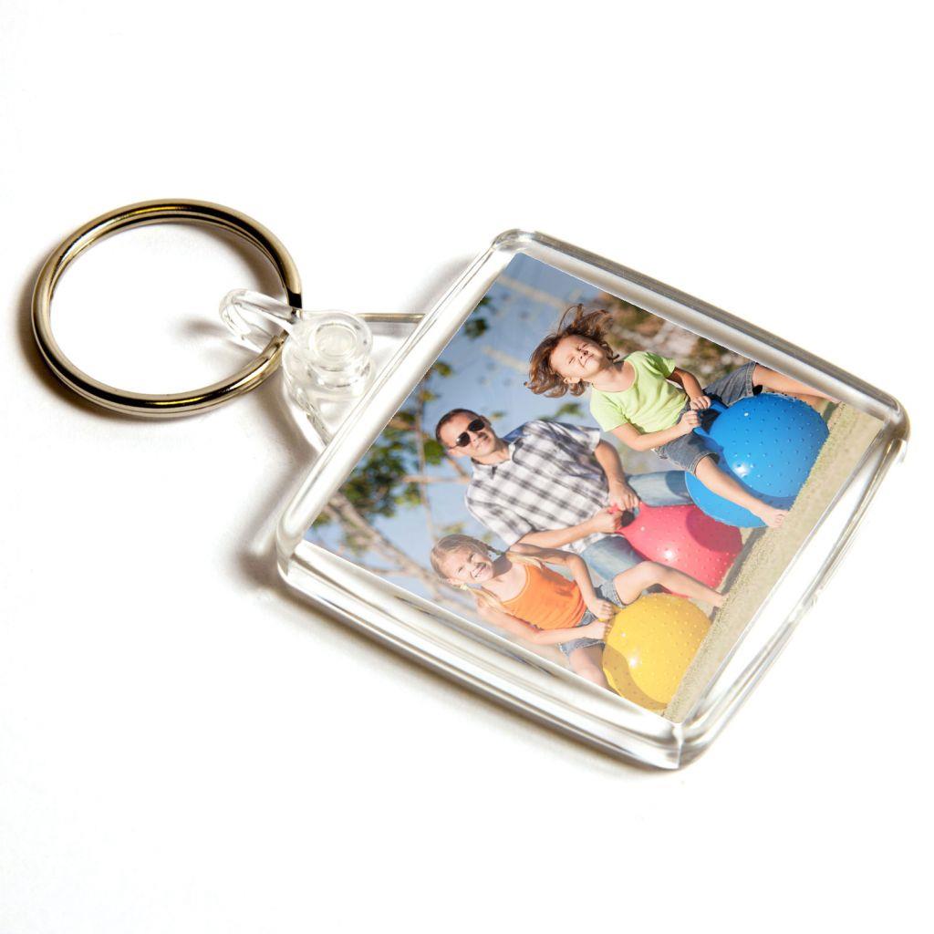 38mm Square U202 Insert Keyring - Pack of 50