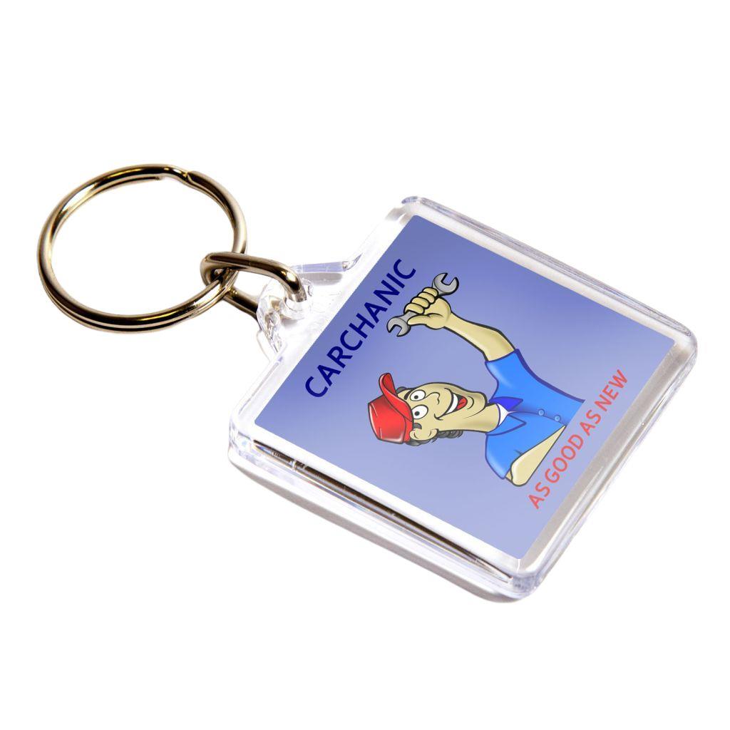 32 x 32mm U1 Insert Keyring - Pack of 50