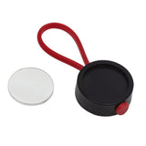 Red Loop Key Fob 25mm Round - Pack of 100