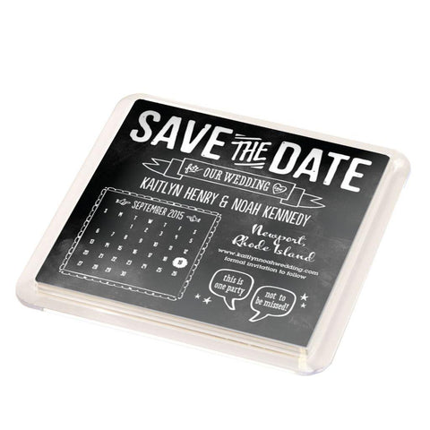 80mm Square Insert Magnet - Pack of 50