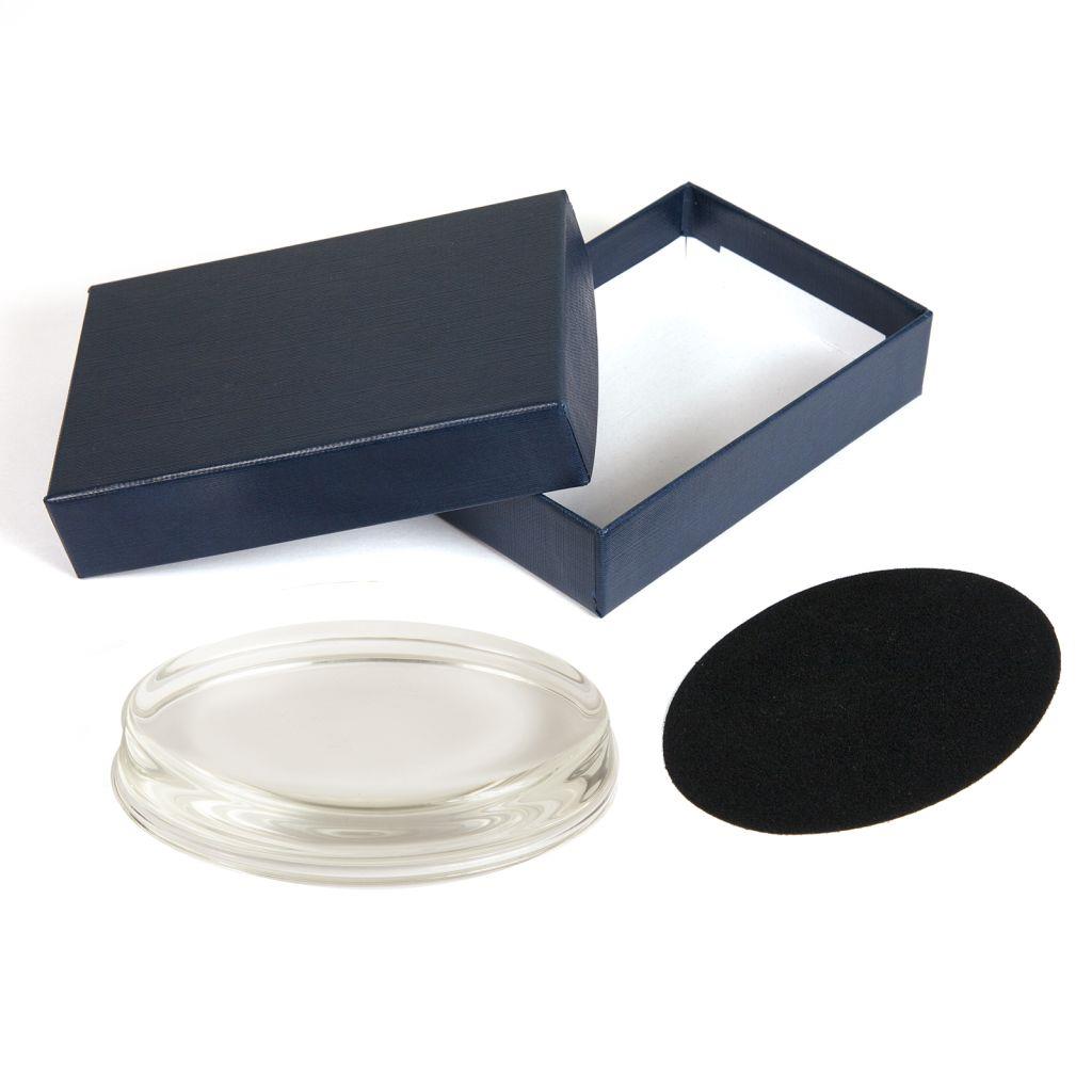 Oval Glass Paperweight Kit - Pack of 12