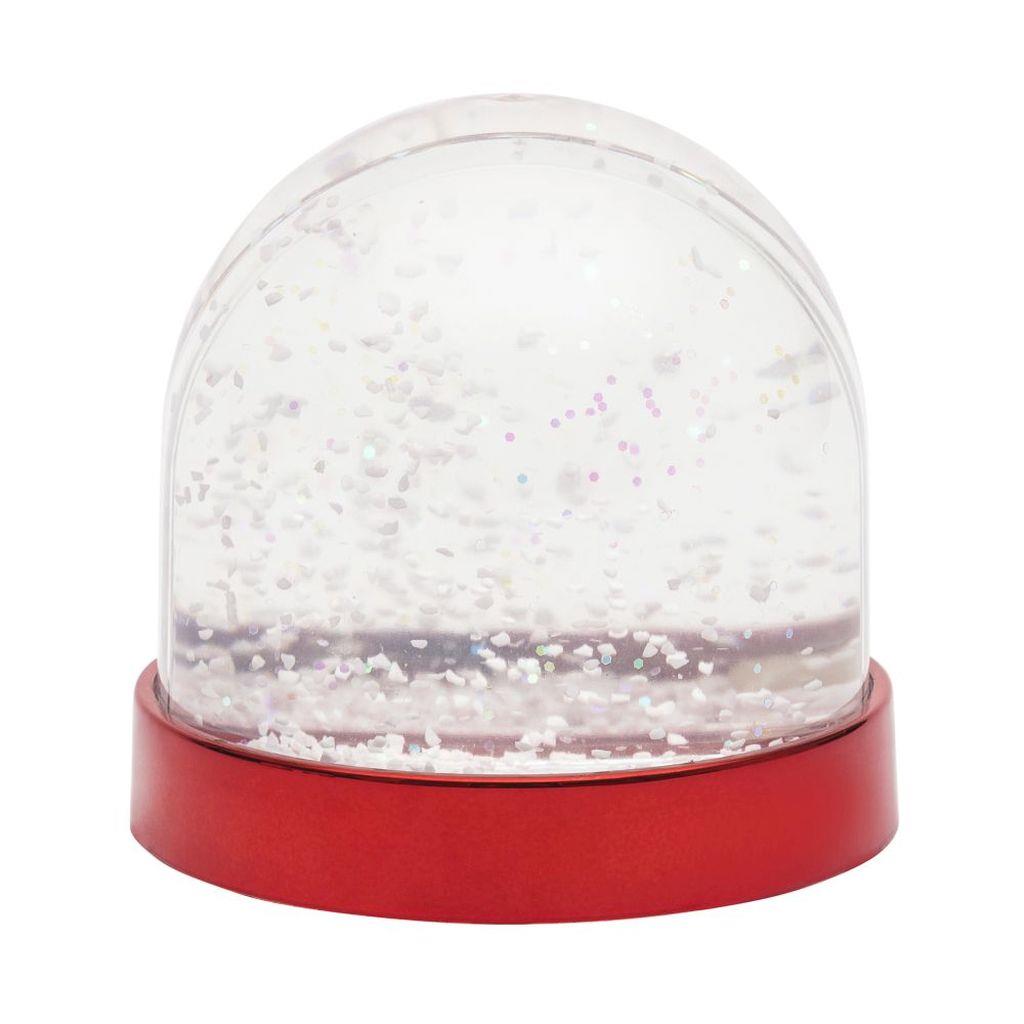 Metallic Red Glitter Dome - Pack of 36