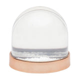 Rose Gold Glitter Dome - Pack of 36