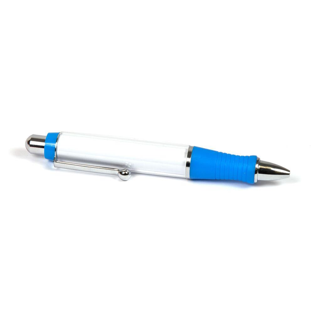 Deluxe Blue Photo Insert Pen - Pack of 50