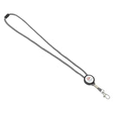 White Lanyard 25mm Round - Pack of 100