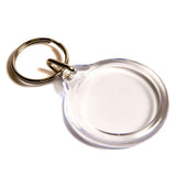 33mm I1 Round Insert Keyring - Pack of 50