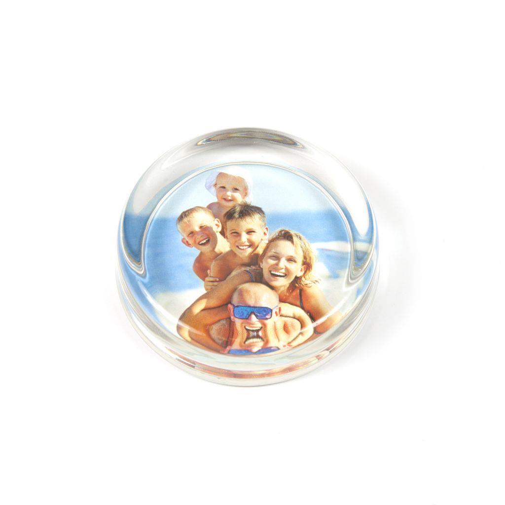 70mm Round Glass Paperweight Kit - Pack of 12