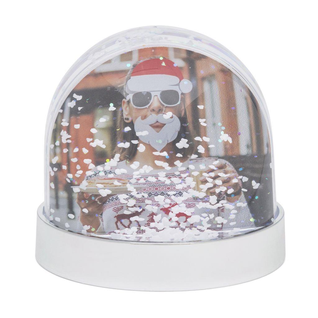 Silver Glitter Dome - Pack of 36