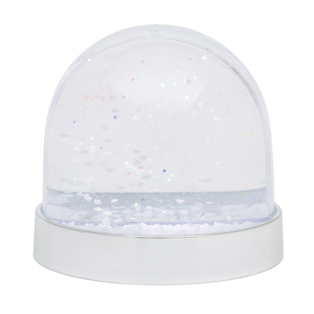 Silver Glitter Dome - Pack of 36