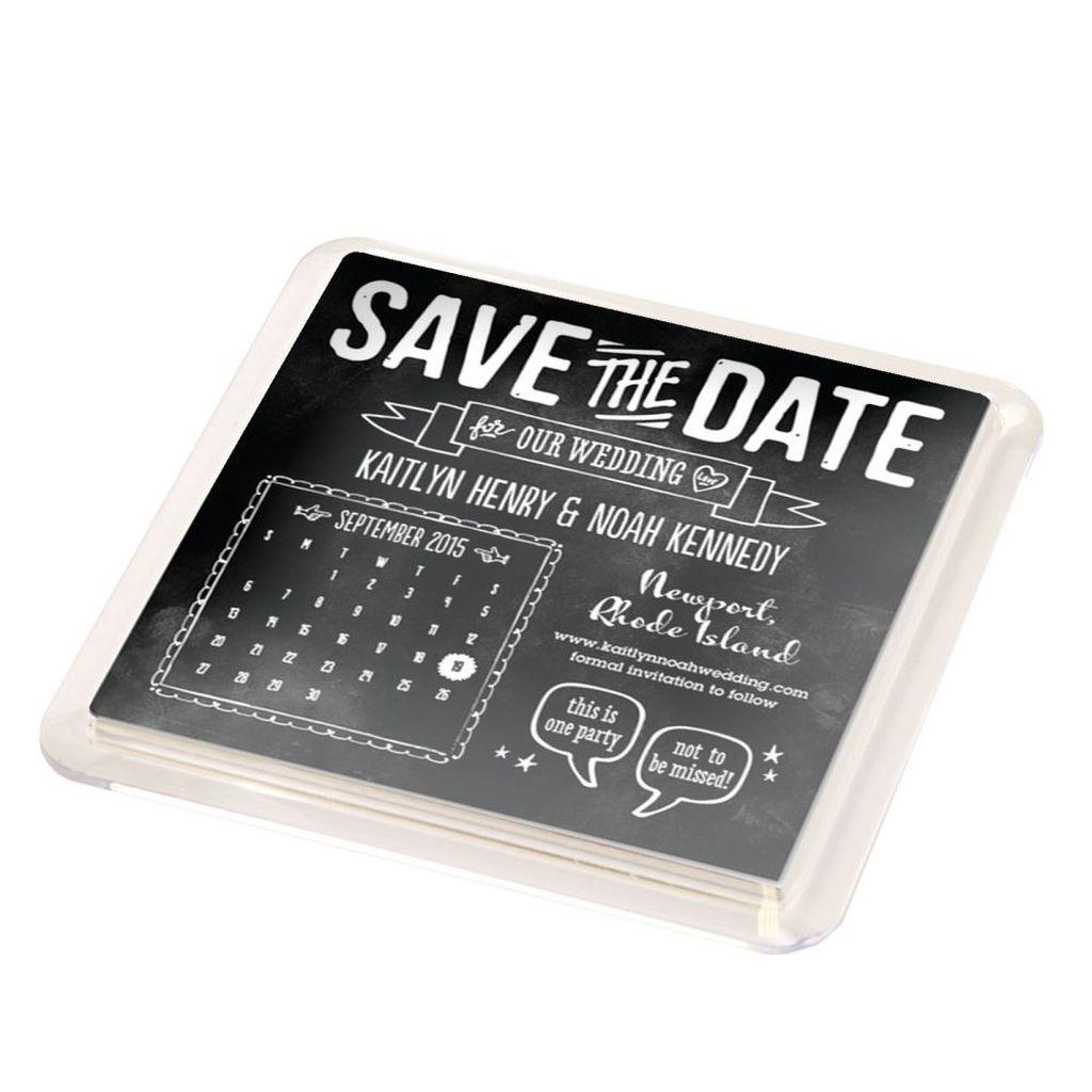 80mm Square CS02  Insert Coaster - Pack of 200