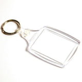 45 x 35mm A6 Insert Keyring - Pack of 50