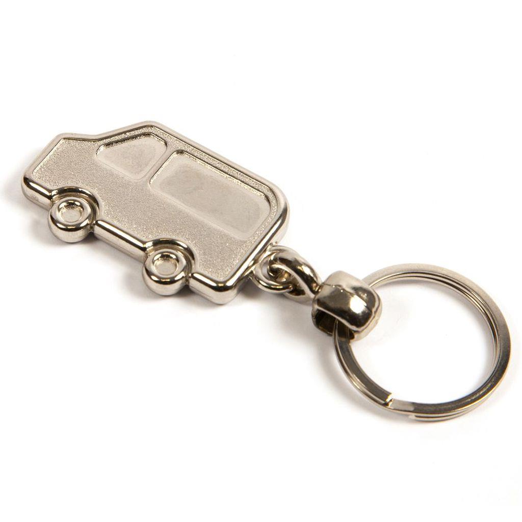 Van Shaped Silver Metal Key Fob  - Pack of 100