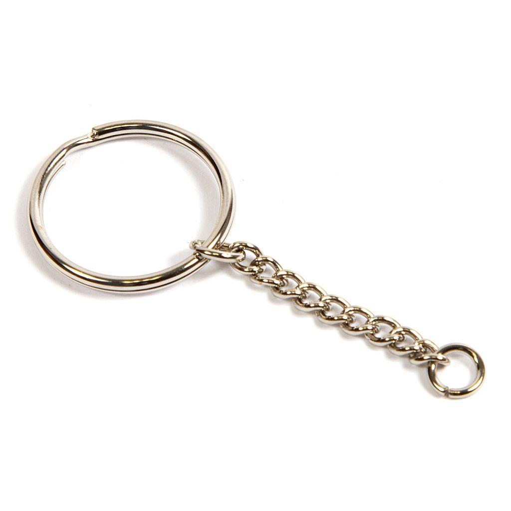 25mm Split Ring & 40mm Keychain - Pack of 50