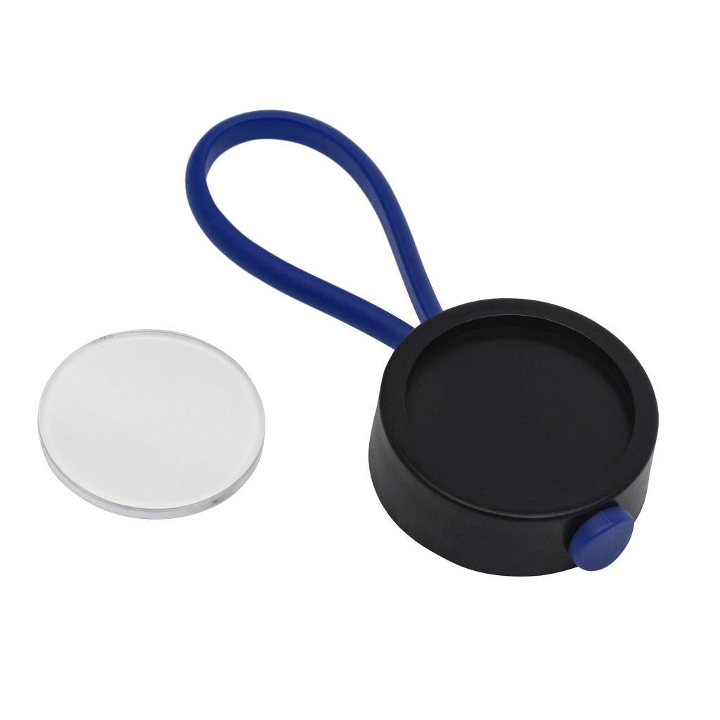 Blue Loop Key Fob 25mm Round - Pack of 100