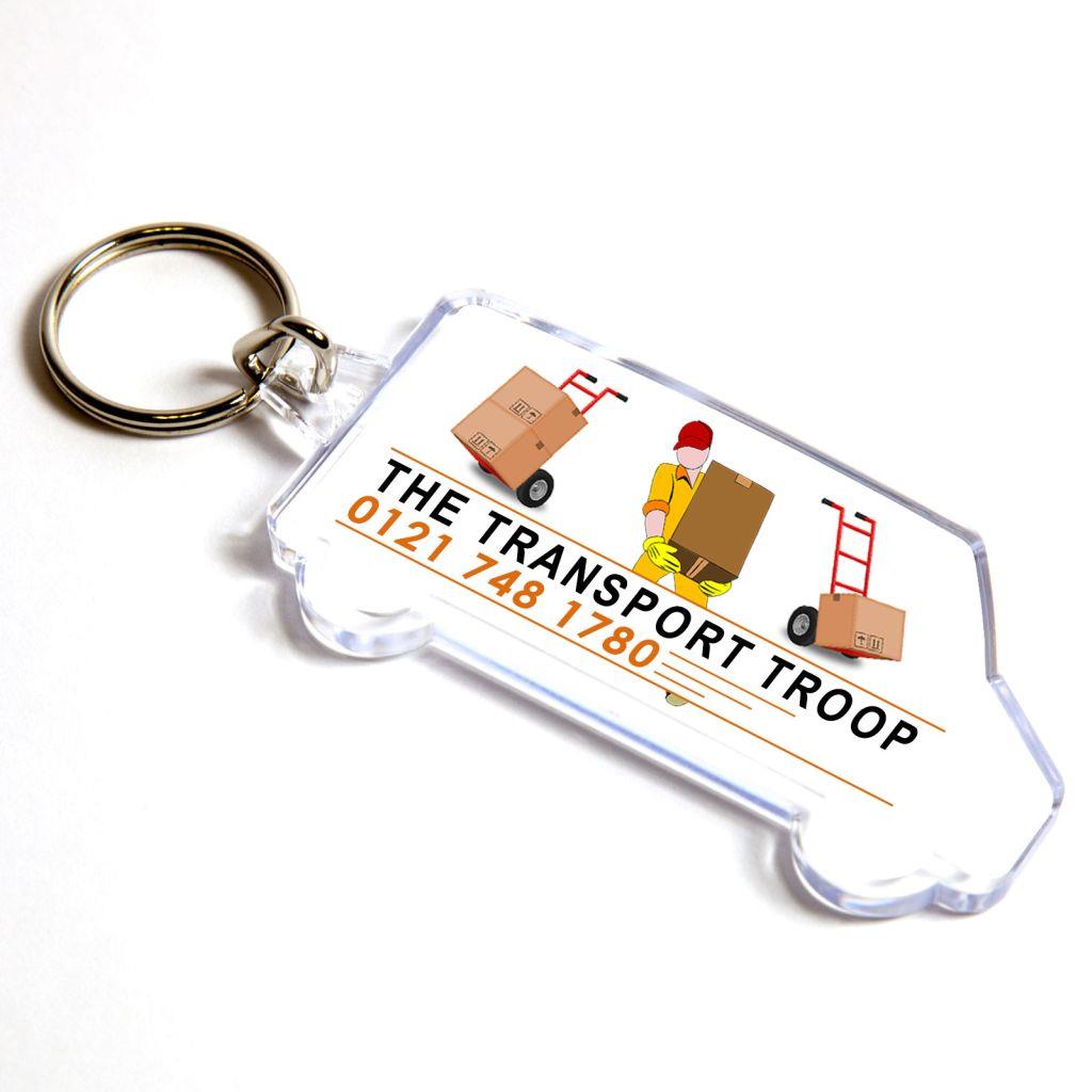 S Van Insert Keyring - Pack of 50