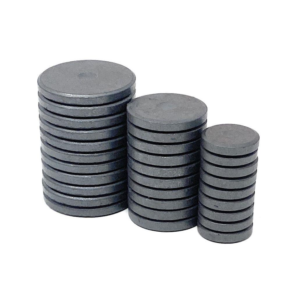 25mm Round Ferrite Magnet - Pack of 50