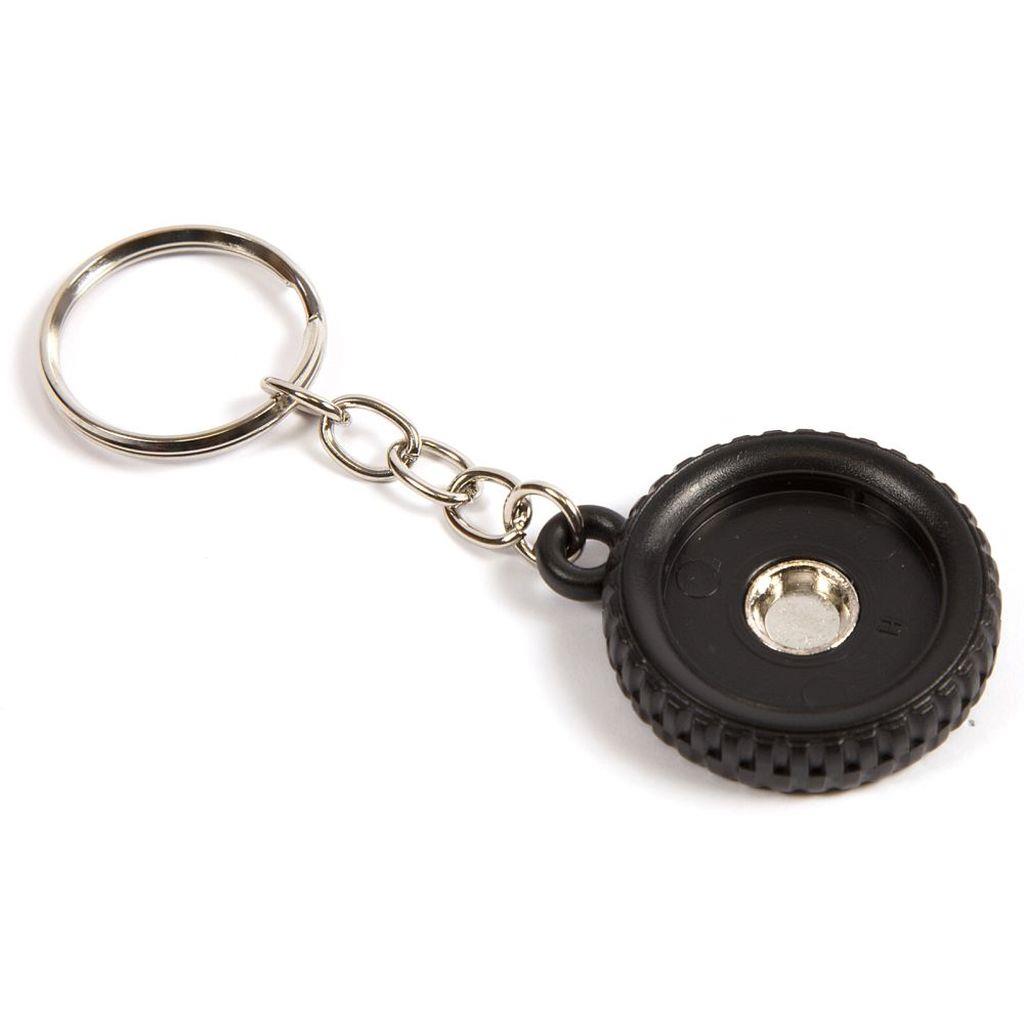 Wheel and Tyre Key Fob 25mm Round - Pack of 100