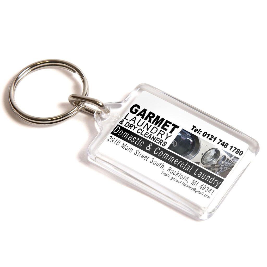 35 x 24mm Y1 Insert Keyring - Pack of 50