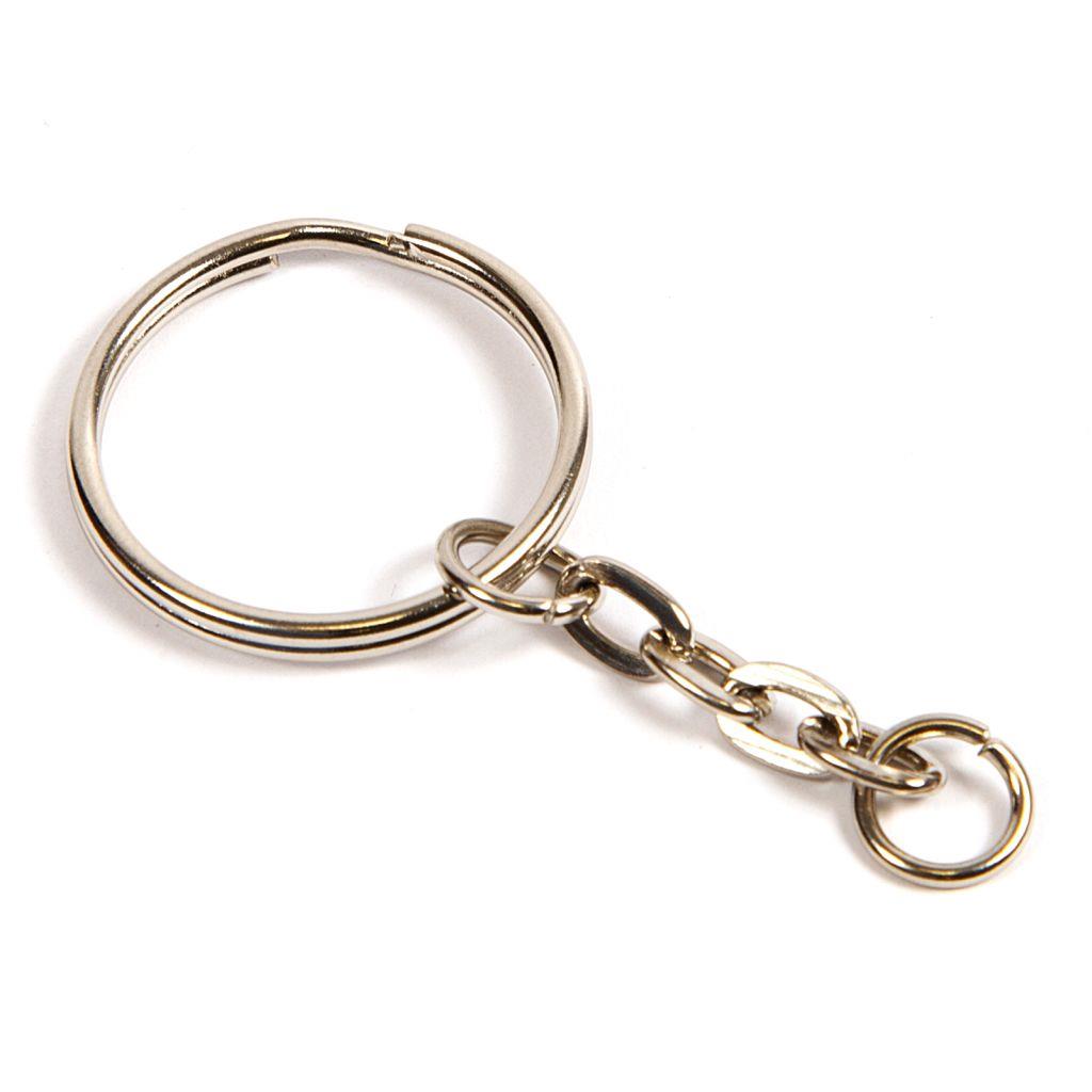 25mm Split Ring & 30mm Keychain - Pack of 50