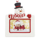 Snowman Christmas Tree Hanger Ornament 70 x 45mm - Pack of 12