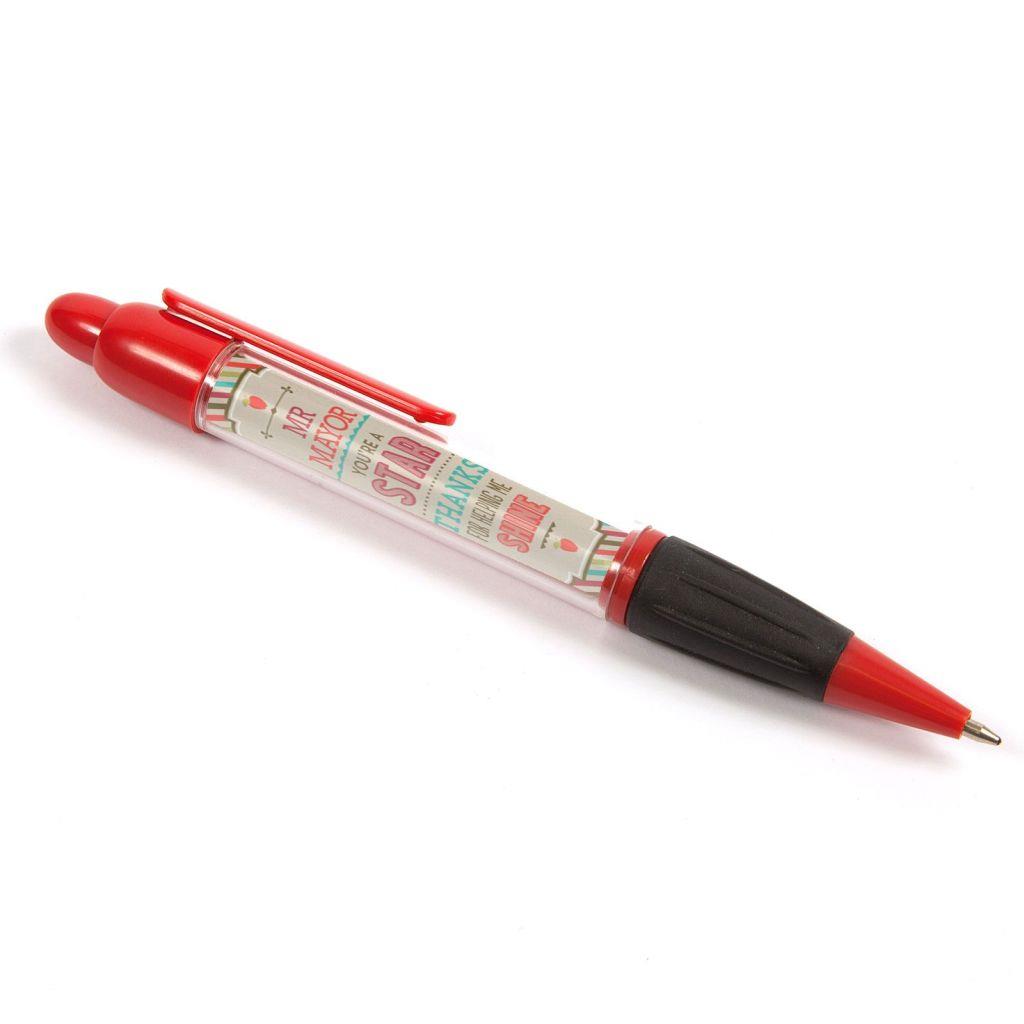 Red Photo Insert Pen 60 x 35mm - Pack of 50